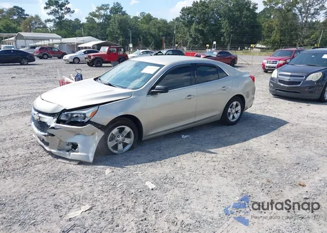 2015 Chevrolet Malibu Ls из США, поврежденный, VIN 1G11B5SL8FF352468